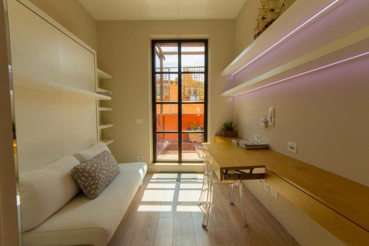 Pelliccia 11 Trastevere Penthouse ローマ エクステリア 写真