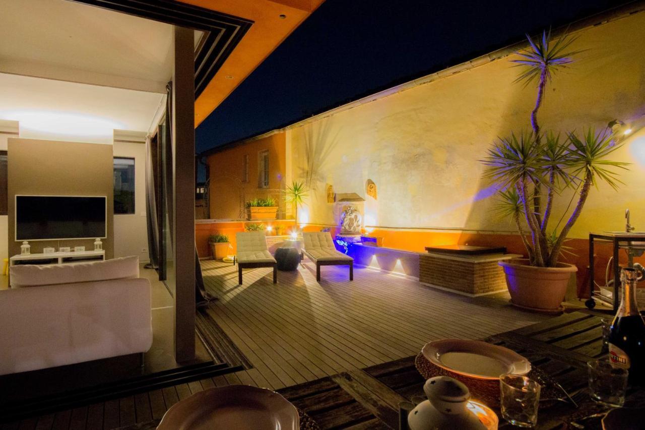 Pelliccia 11 Trastevere Penthouse ローマ エクステリア 写真