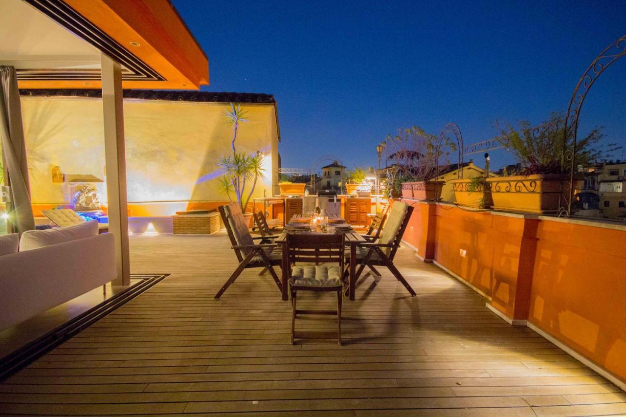 Pelliccia 11 Trastevere Penthouse ローマ エクステリア 写真